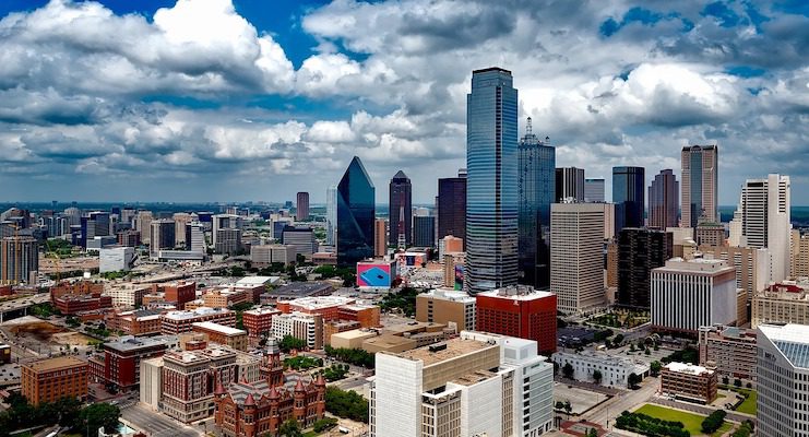 Dallas TX skyline